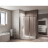 Душевой уголок BELBAGNO DUE-RH-2-100/80-C-Cr